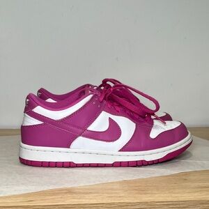 Women’s Fuchsia and White Sneakers